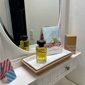 Yellow Perfume Bottle with BlackCap